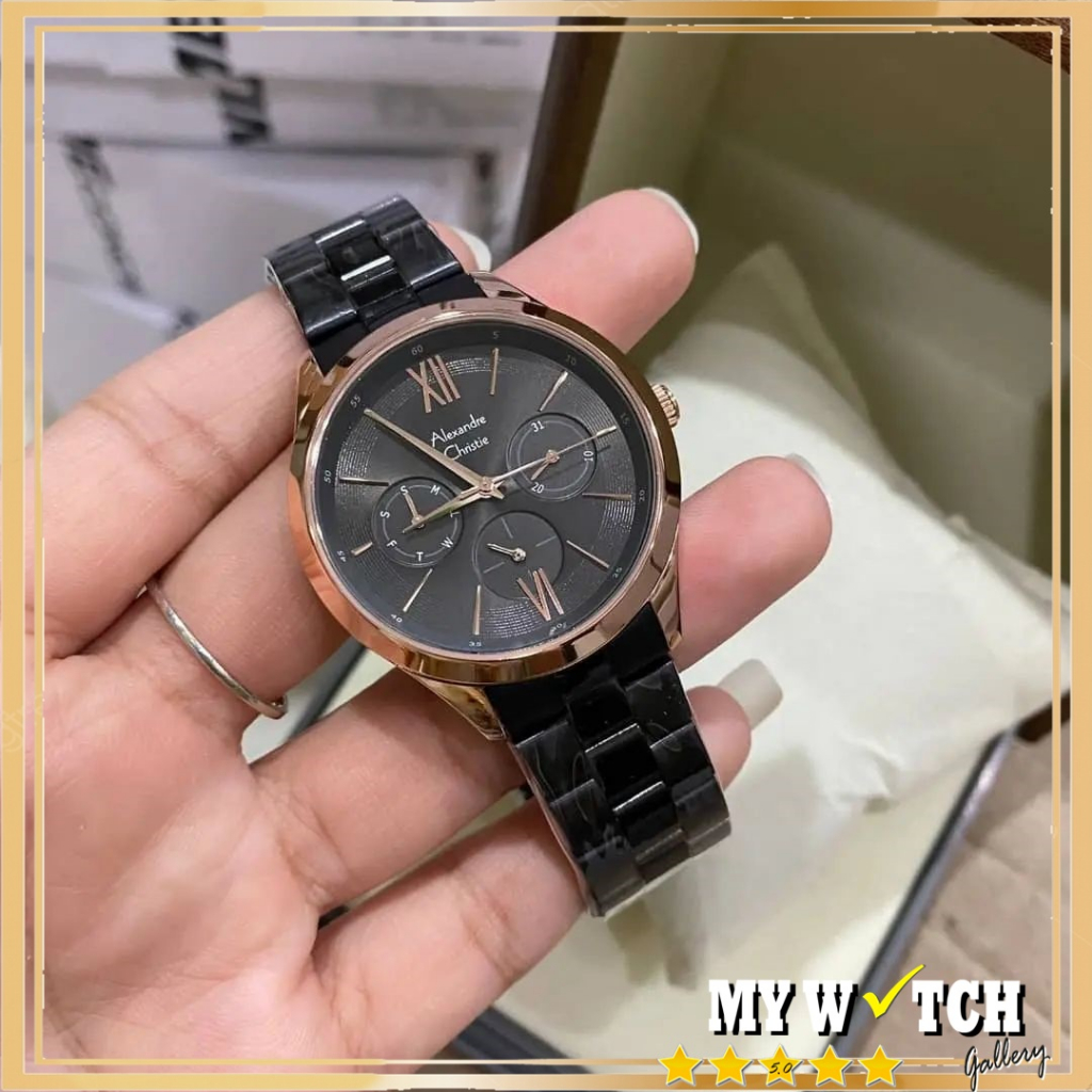 Jam Tangan Alexandre Christie / Alexander Wanita AC 2796 BF Original 100% Terbaru Mewah