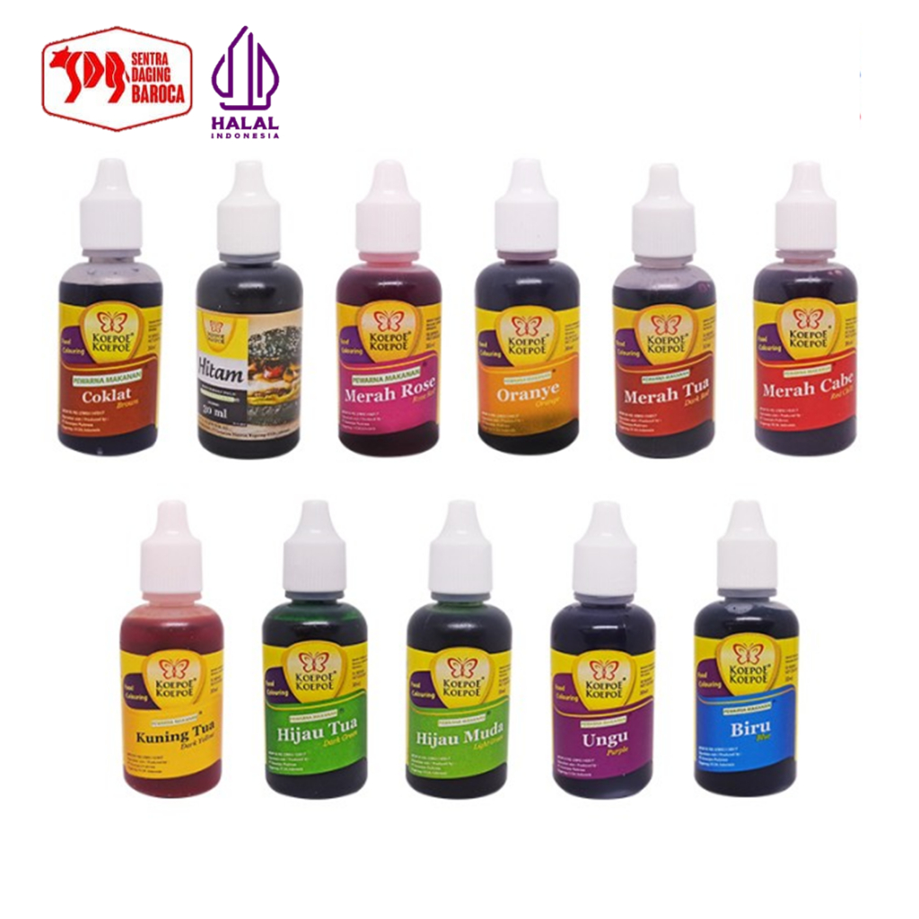 

Koepoe Pewarna Makanan Food Coloring Baking 30ml
