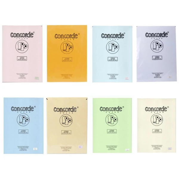 

KERTAS CONCORDE 220 Gr A4 PACK ISI 10 LEMBAR