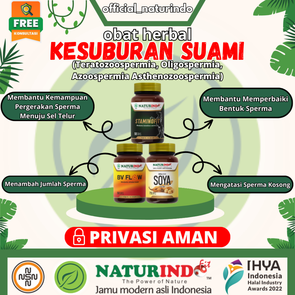 Obat Herbal Oligospermia Azoospermia Asthenozoospermia Teratozoospermia Kesuburan Suami