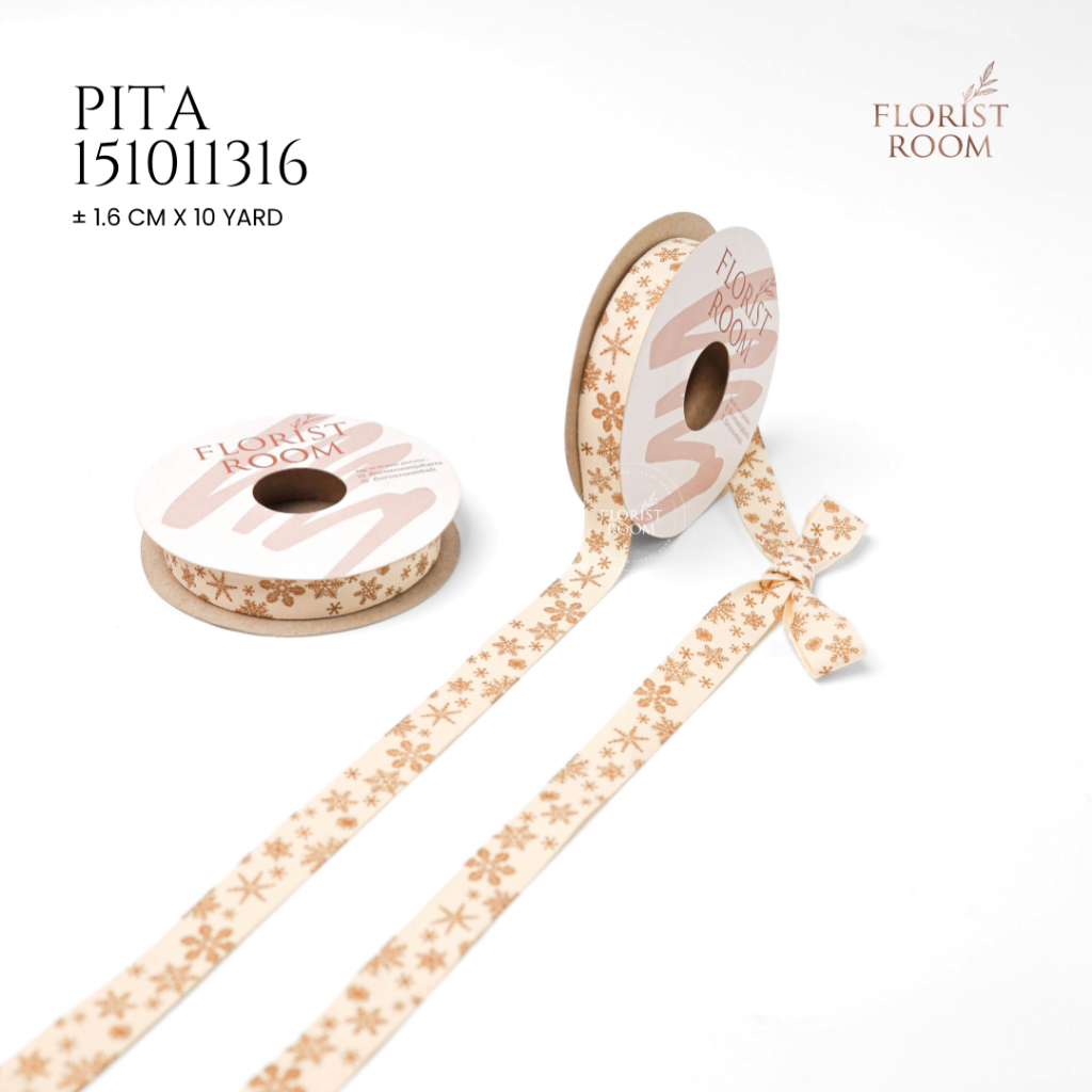 

Pita 151011316 ±1.6cm x 10yard - Christmas Ribbon