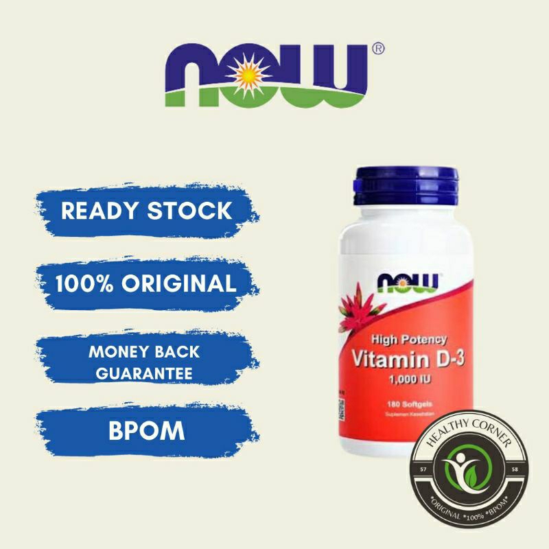 NOW Vitamin D3-1000 IU