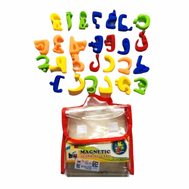 Mainan Edukasi Huruf Arab Magnet / Magnetic Learning Arabic Letter