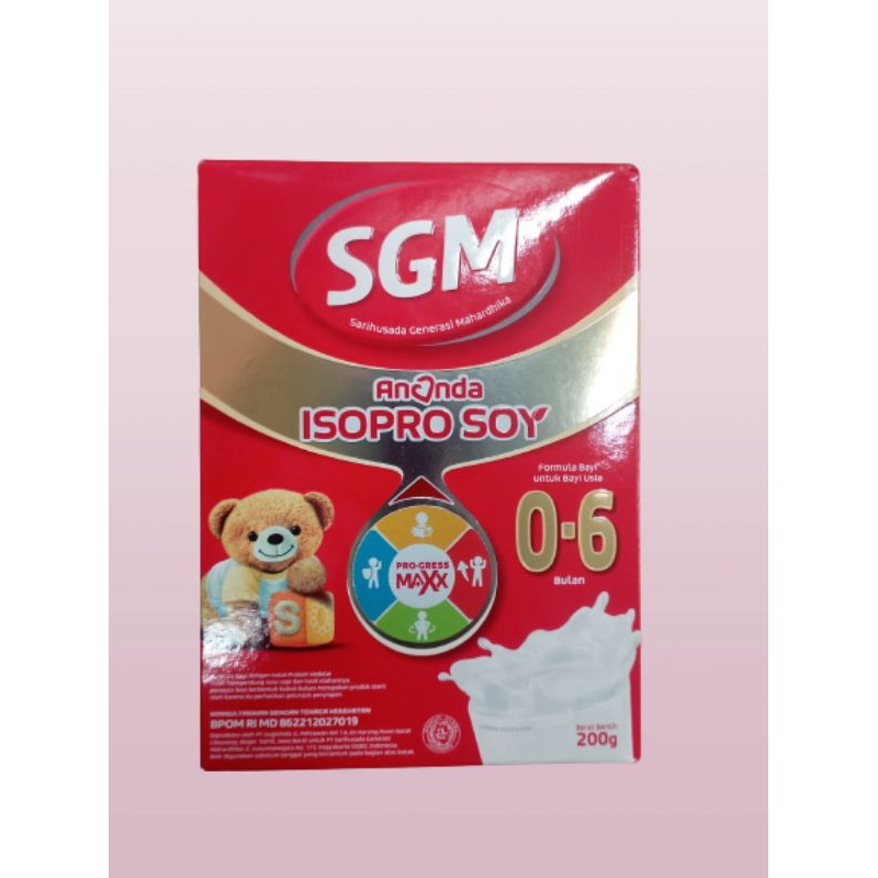 SGM ANANDA ISOPRO SOYA 0-6 200