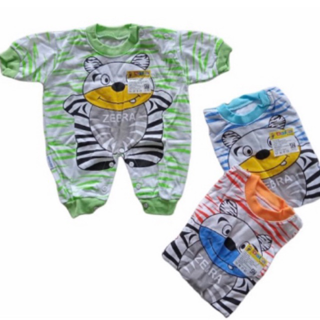Jumper Pendek Baby 0-3 Bulan Daffa/ Jumper bayi