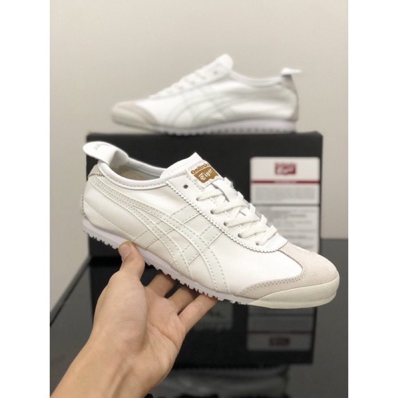 Sepatu Onitsuka Mexico Triple White