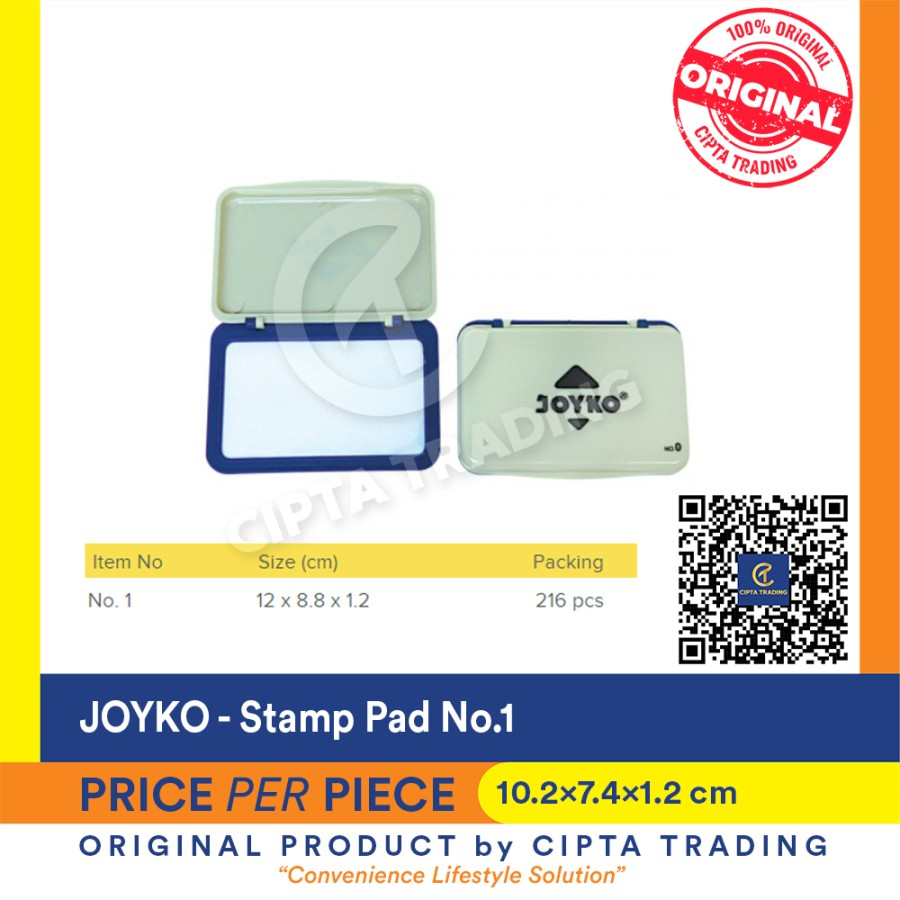 

STAMP PAD JOYKO SIZE 1