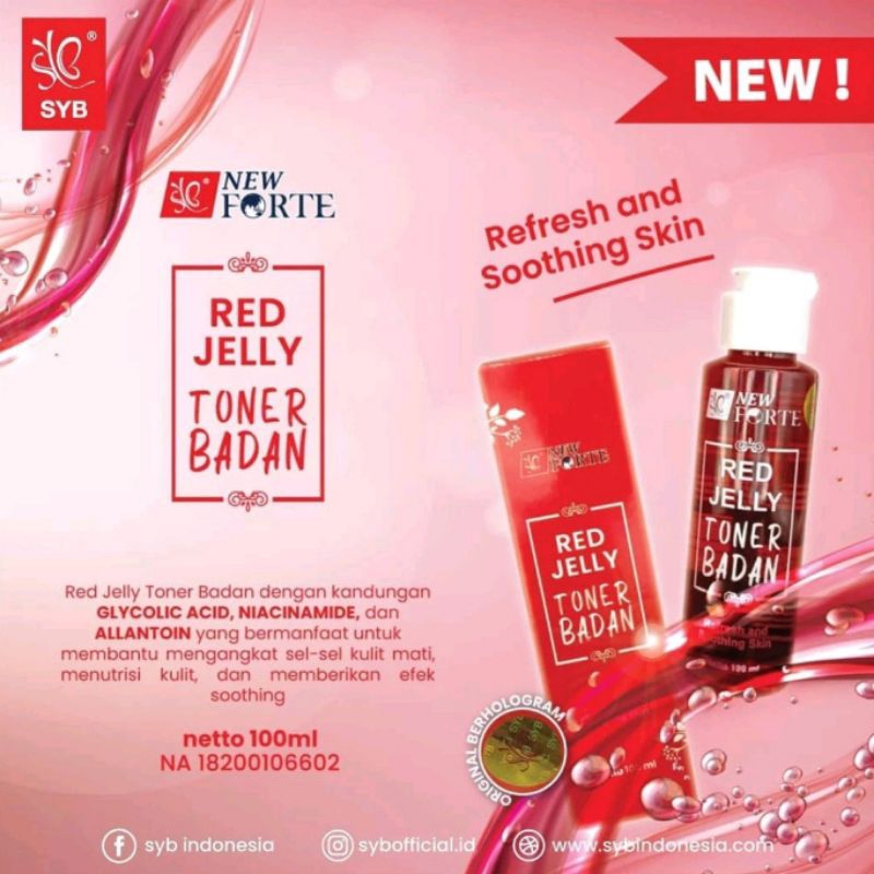 TONER BADAN RED JELLY