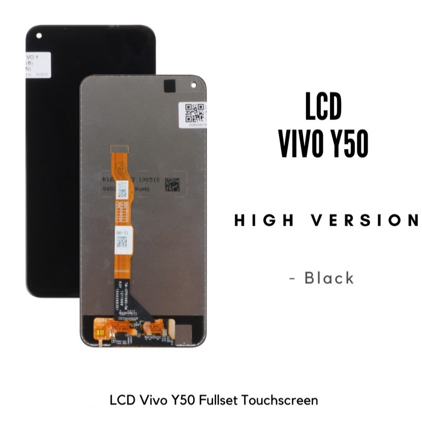 【ORIGINAL】 LCD TOUCH SCREEN VIVO Y50 / VIVO Y16/ VIVO Y12i / VIVO Y30i / VIVO Y21A LAYAR HP VIVO/ LC