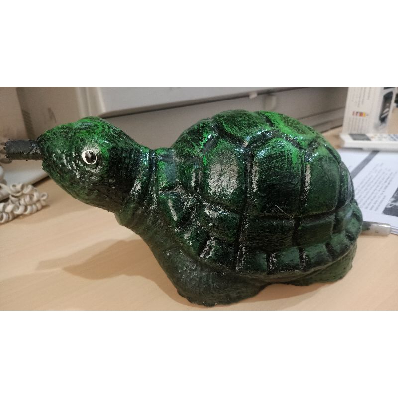 Patung Kura kura air mancur hiasan taman