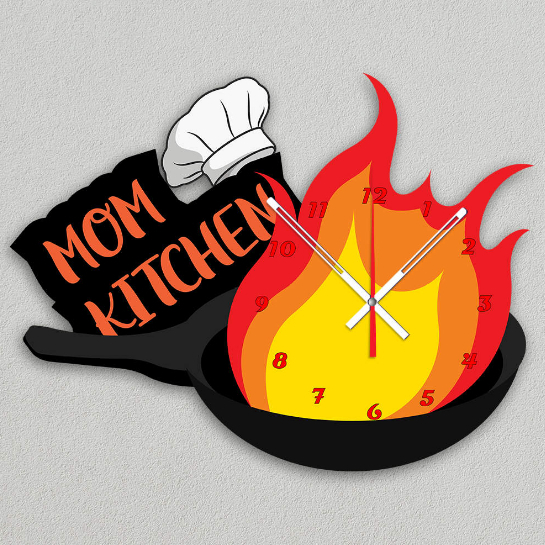 Jam Dinding Kitchen Aesthetic Besar