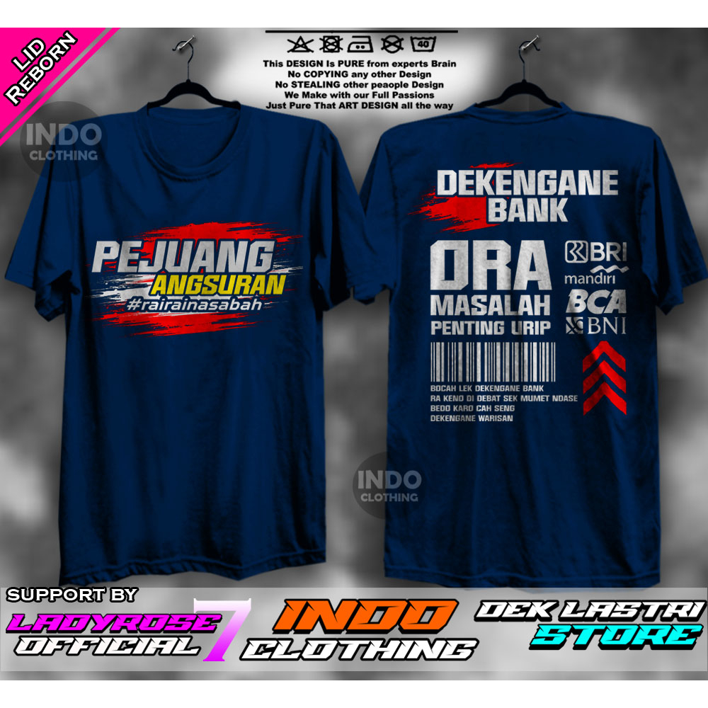 KAOS DEKENGANE BRI BNI BCA MANDIRI VIRAL GUS IQDAM PEJUANG ANGSURAN