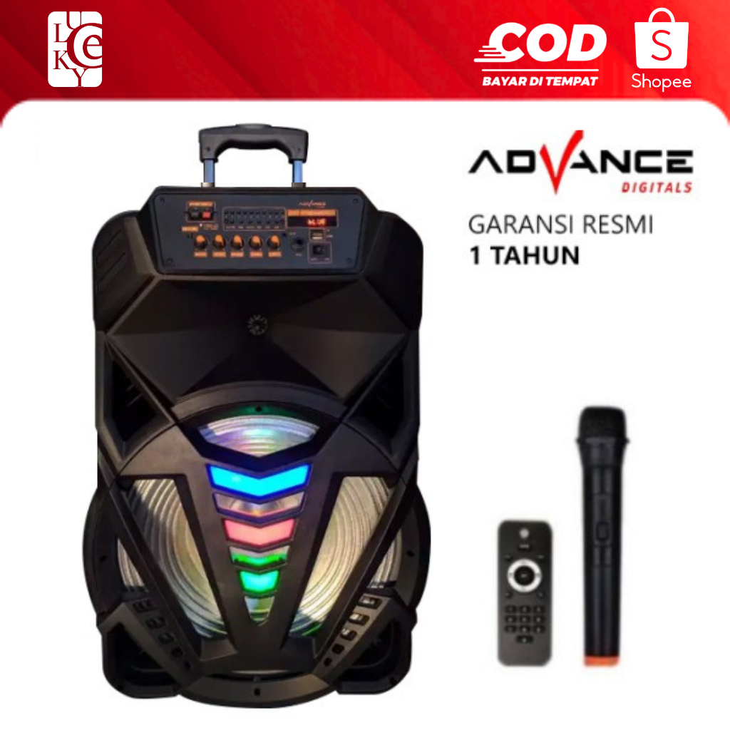 Advance Speaker Bluetooth Advance K1501 Speaker PA Hi Fi Portable original