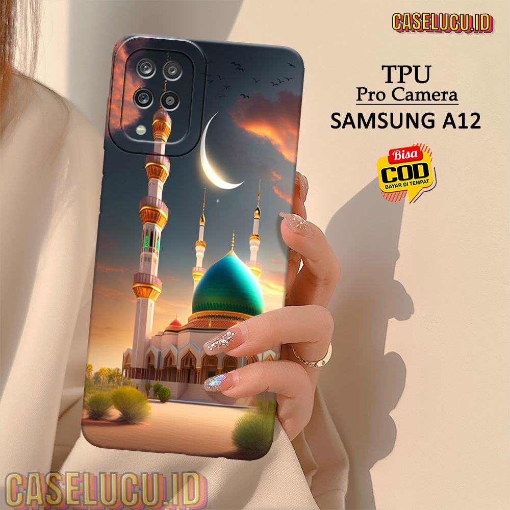 Casing Hp Samsung A12 Terbaru - Fashion Case Muslim - Case Samsung A12 - Soft Case Hp Samsung A12 - 