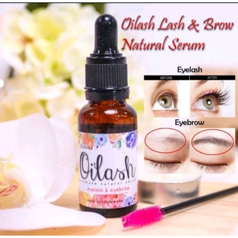 Serum Oilash serum penumbuh bulu mata dan melebatkan alis Melentikkan Bulumata Original melebatkan a