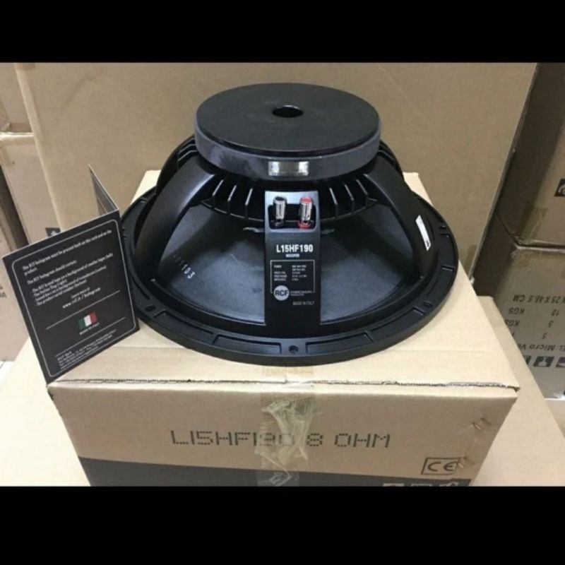 Speaker RCF 15HF190/15 HF190 15 Inch Komponen Speaker