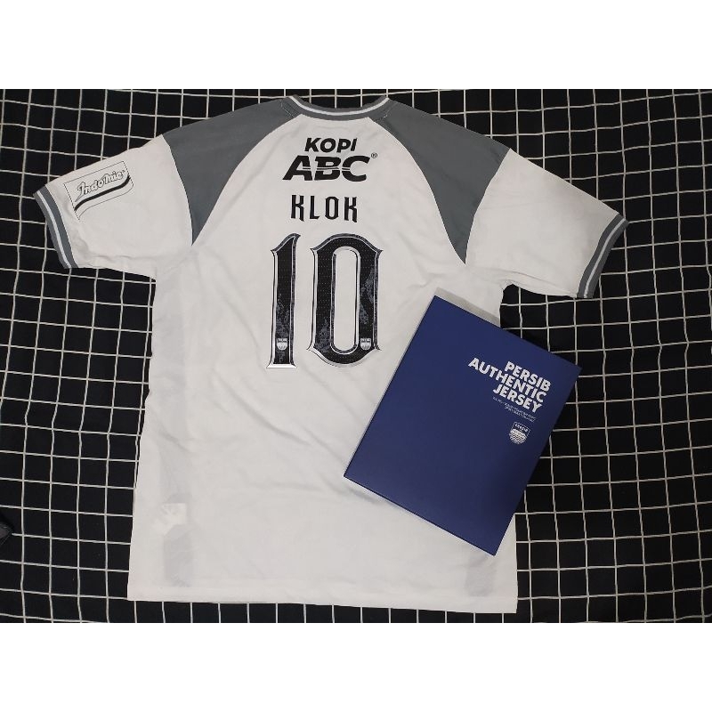 Jersey Persib Away Player Issue 2022 Original Termasuk Nameset