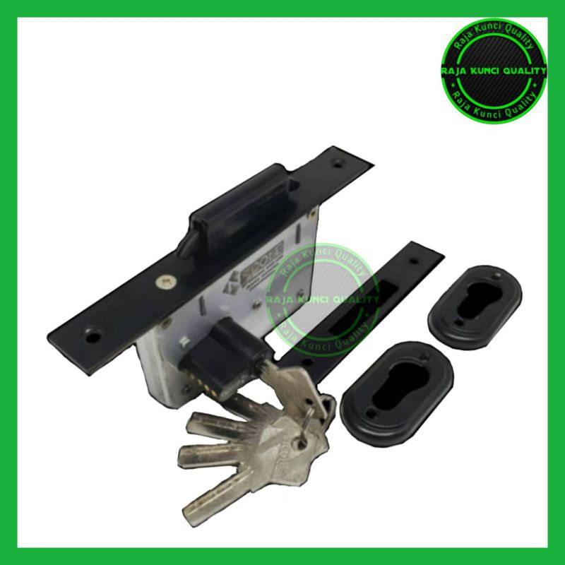 KUNCI PINTU SLEDING/GESER KAYU KUNCI MEKAR BLACK PINTU SLIDING