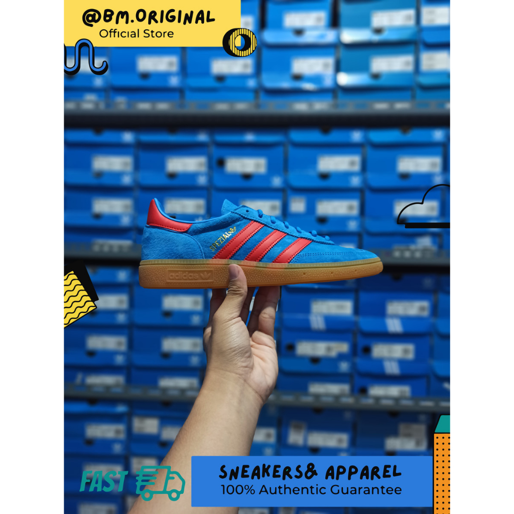 Adidas Spezial Blue Vivid Red Bright Blue Exclusive ORIGINAL FX5675