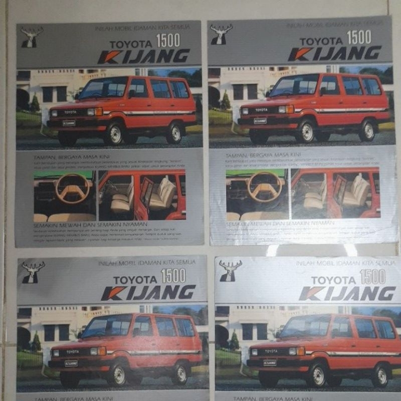 brosur toyota kijang super kijang kotak
