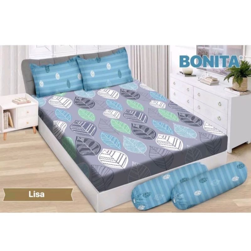 Sprei Bonita 3D no 1 uk 180x200 motif lisa