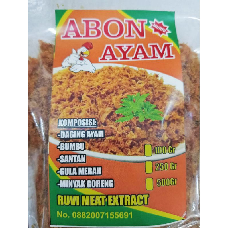 

Abon Ayam Original 250gr