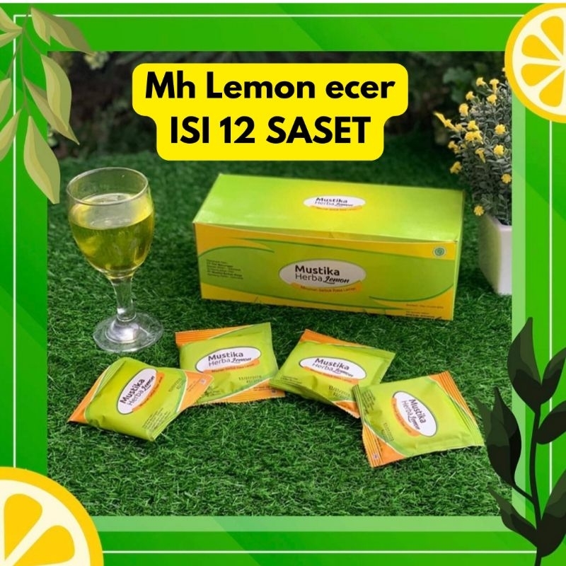 

Mustika Herba Lemon ecer 12 Saset