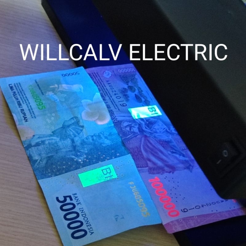 LAMPU DETEKSI UANG - LAMPU DETECTOR DENGAM LAMPU UV