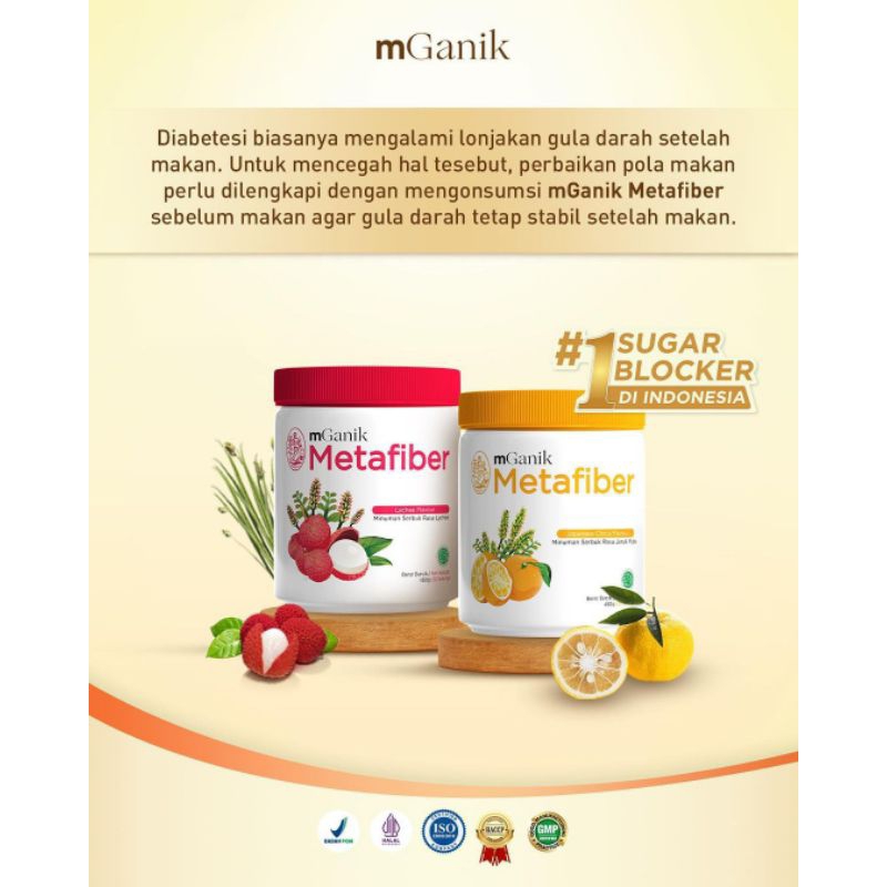 mGanik METAFIBER ASLI ORI 100%