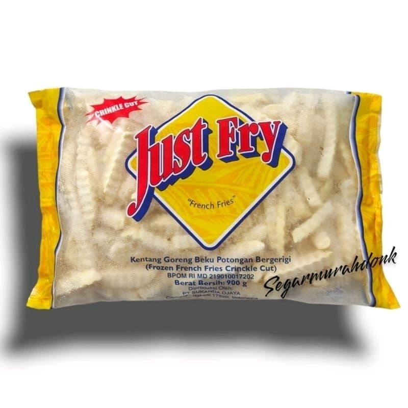 

JUST FRY CRINKLE CUT 900 GR - Kentang Beku