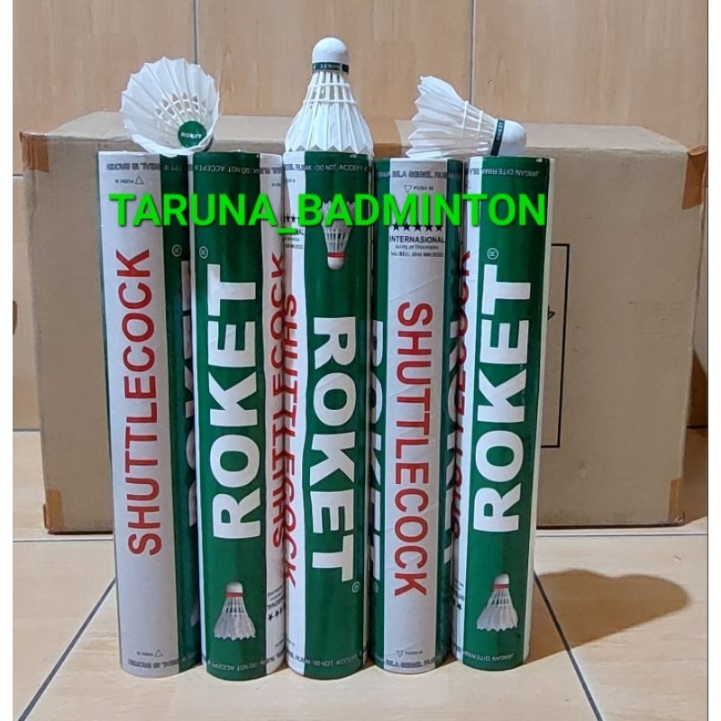 Shuttlecock Roket Hijau