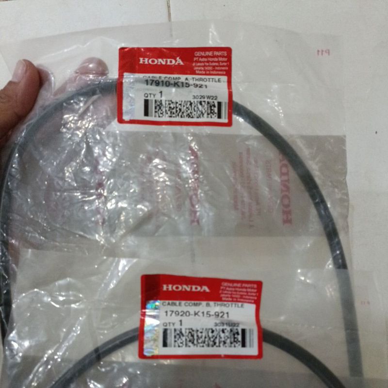 17910-K15-921 17920-K15-921 Kabel Gas CB 150 LED