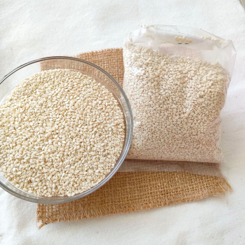 

LL - WIJEN PUTIH WHITE SESAME SEED BIJI WIJEN PUTIH 100 gram