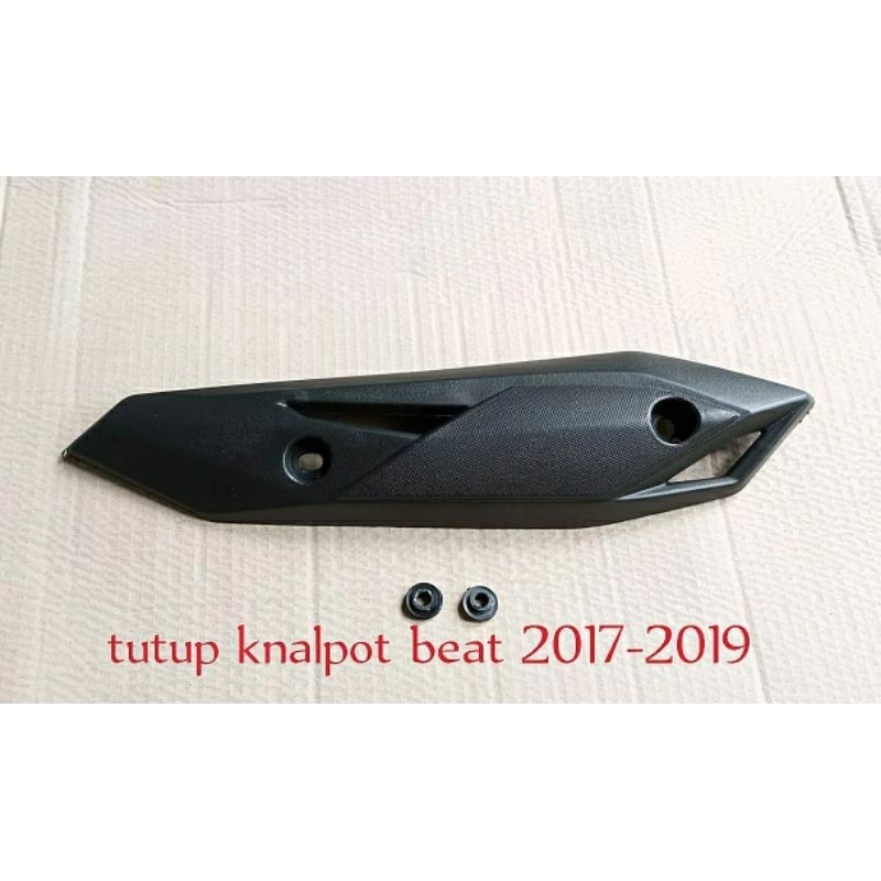 cover tutup knalpot + baut beat strit tutup knalpot beat new