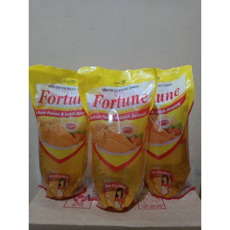 

FORTUNE minyak goreng 1L