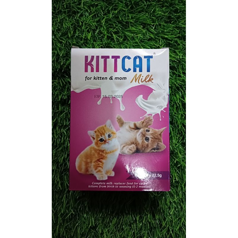 KittCatt Milk Susu Formula Anak Kucing & Bayi Kucing. Harga Per box