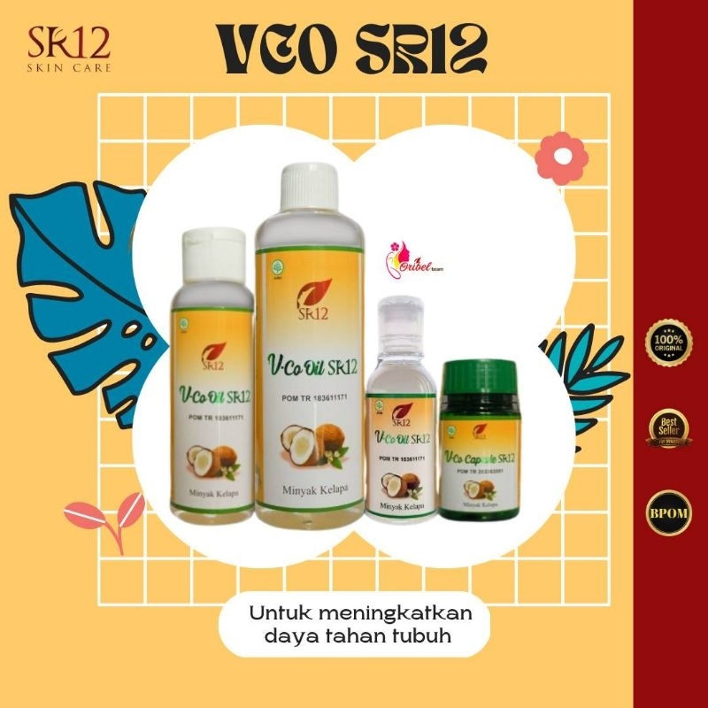 VCO OIL SR12/ VIRGIN COCONUT OIL SR12 UNTUK BAYI OBAT GATAL RUAM POPOK/MINYAK KELAPA MURNI MENGHILAN