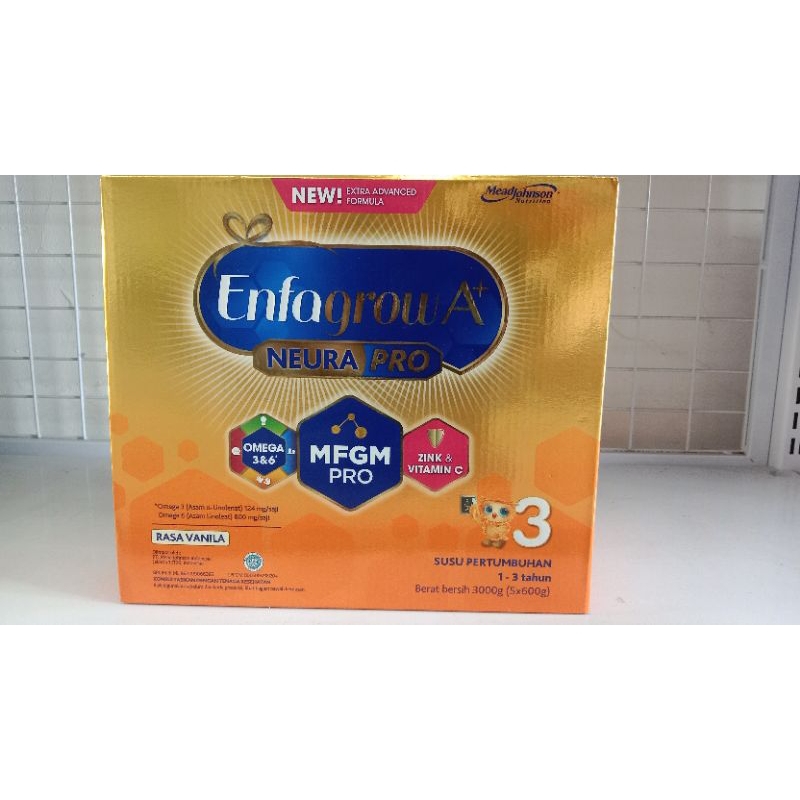 

EnfagrowA+ NEURA PRO Vanila 3000gr 1-3 tahun