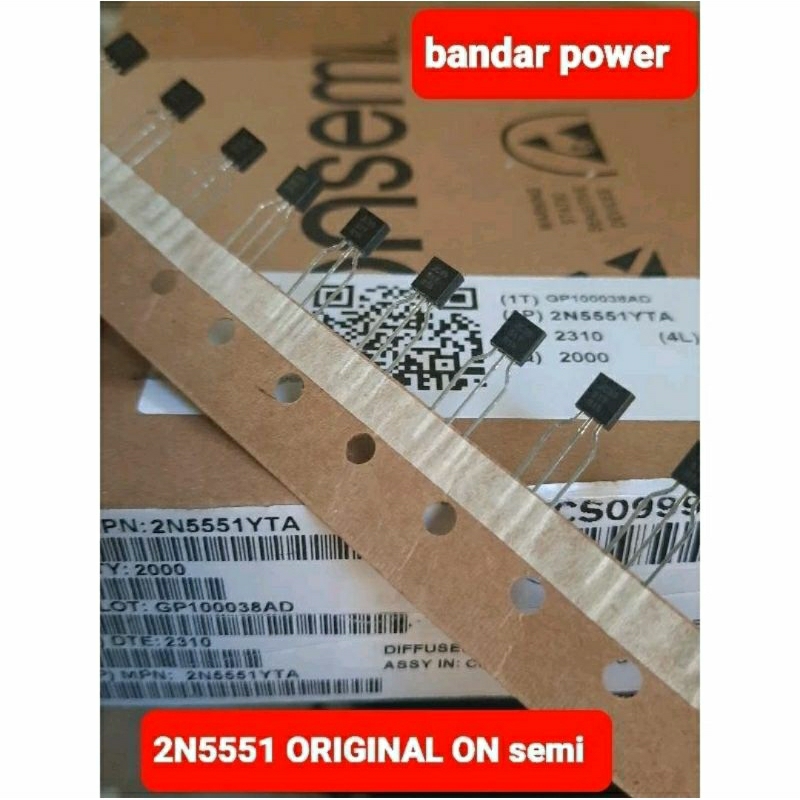 Transistor 2N5551 Onsemi Original