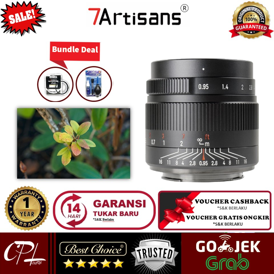7artisans 35mm f/0.95 Lens for Canon EF-M