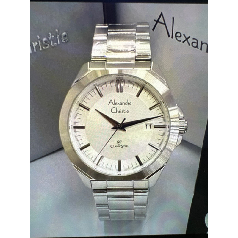 Alexandre christie 8596 / ac 8596 / ac8596 silver pria