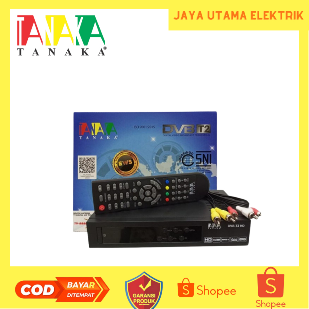 Set top box tv / Set box tv digitaldigital DVB T2 TV DIGITAL TANAKA - Dongle / set top box tv digita