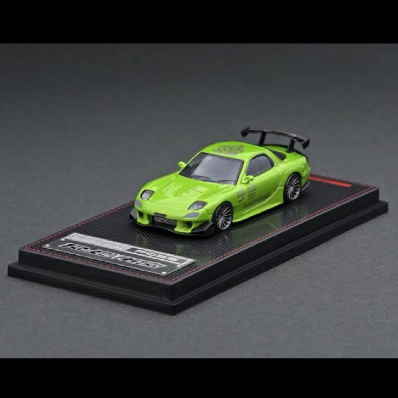 ignition model Mazda RX7 (FD3S) RE Amemiya Green Metallic