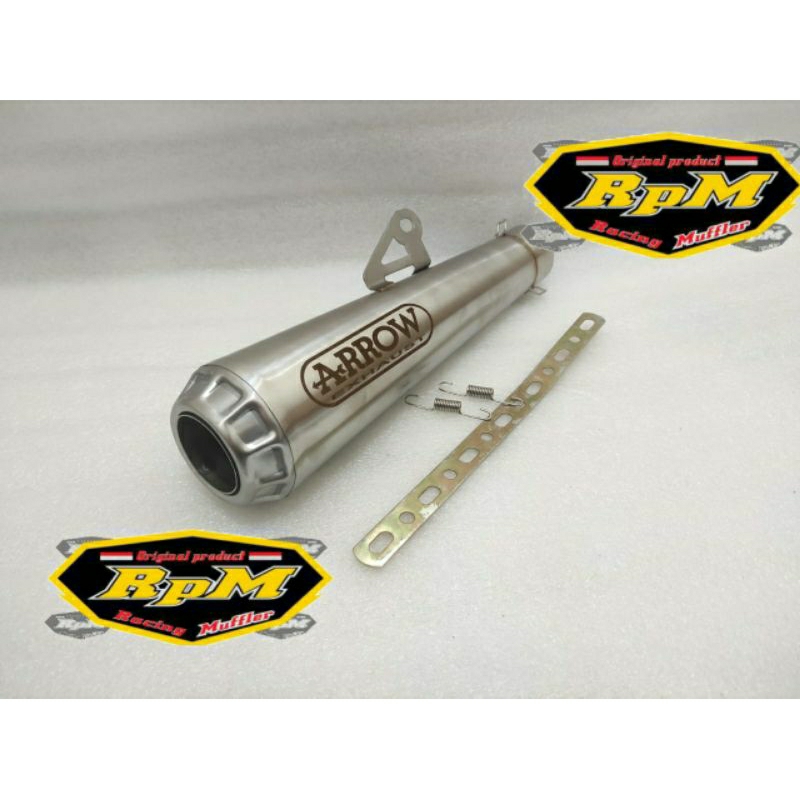 Silincer Knalpot ARROW inlet 51mm