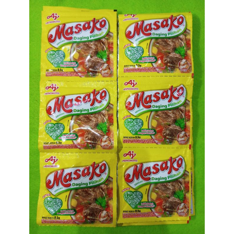 

Masako Sapi 2 renceng isi 24 sachet