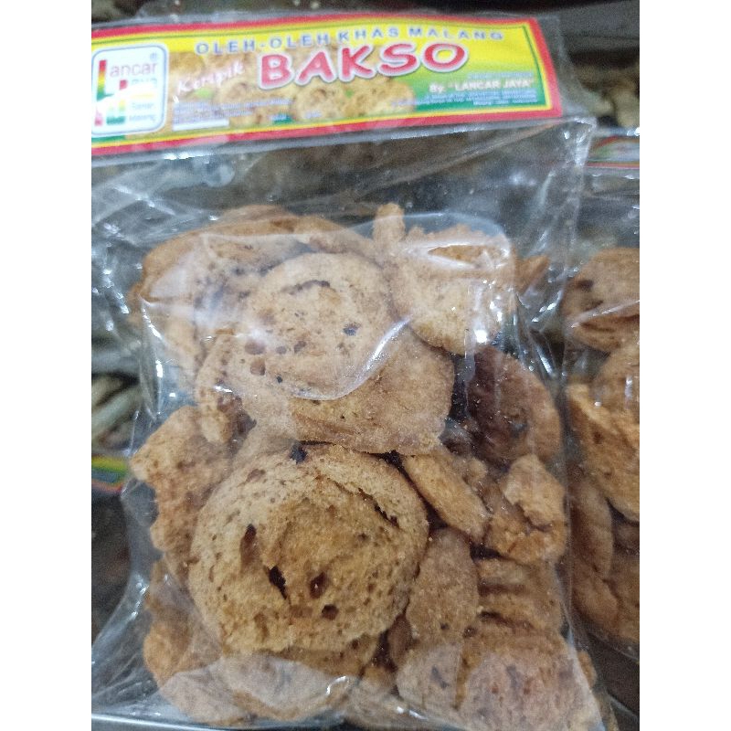 

Kripik Bakso Lancar Jaya Malang/kripikbakso/oleh-olehkhasmalang/lancarjaya