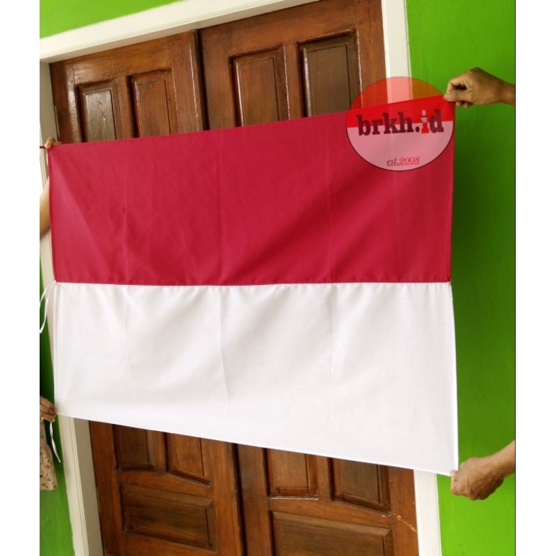 Bendera Merah Putih Katun 135 x 90 Cm - Bendera Indonesia Katun