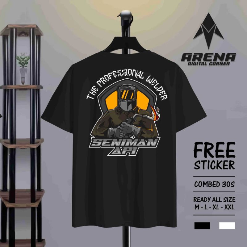 KAOS CUSTOM SENIMAN API (COD)