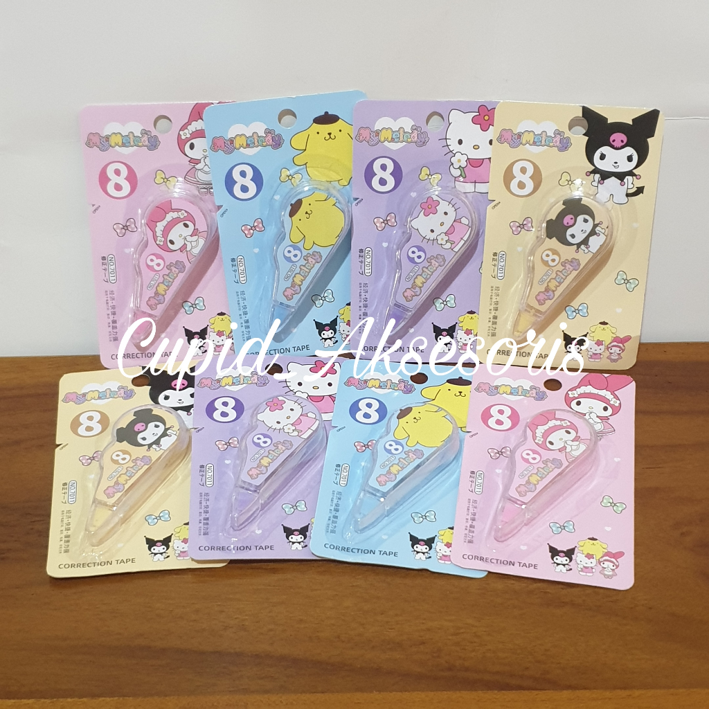 

TIP EX KERTAS SIZE KECIL / CORRECTION TAPE / SANRIO PENGHAPUS