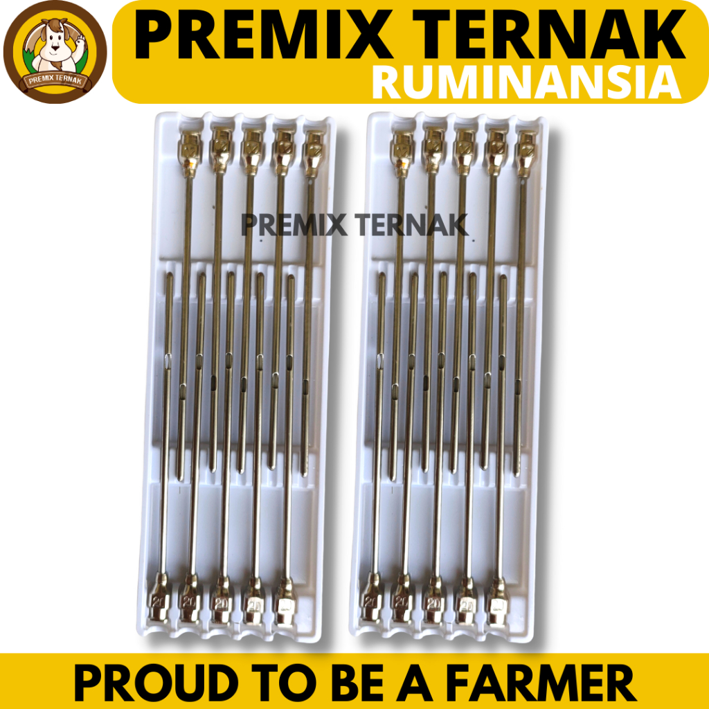 Jarum Suntik Tumpul Reusable Untuk Pengobatan Suntik Mastitis pada Sapi Kambing dan Domba